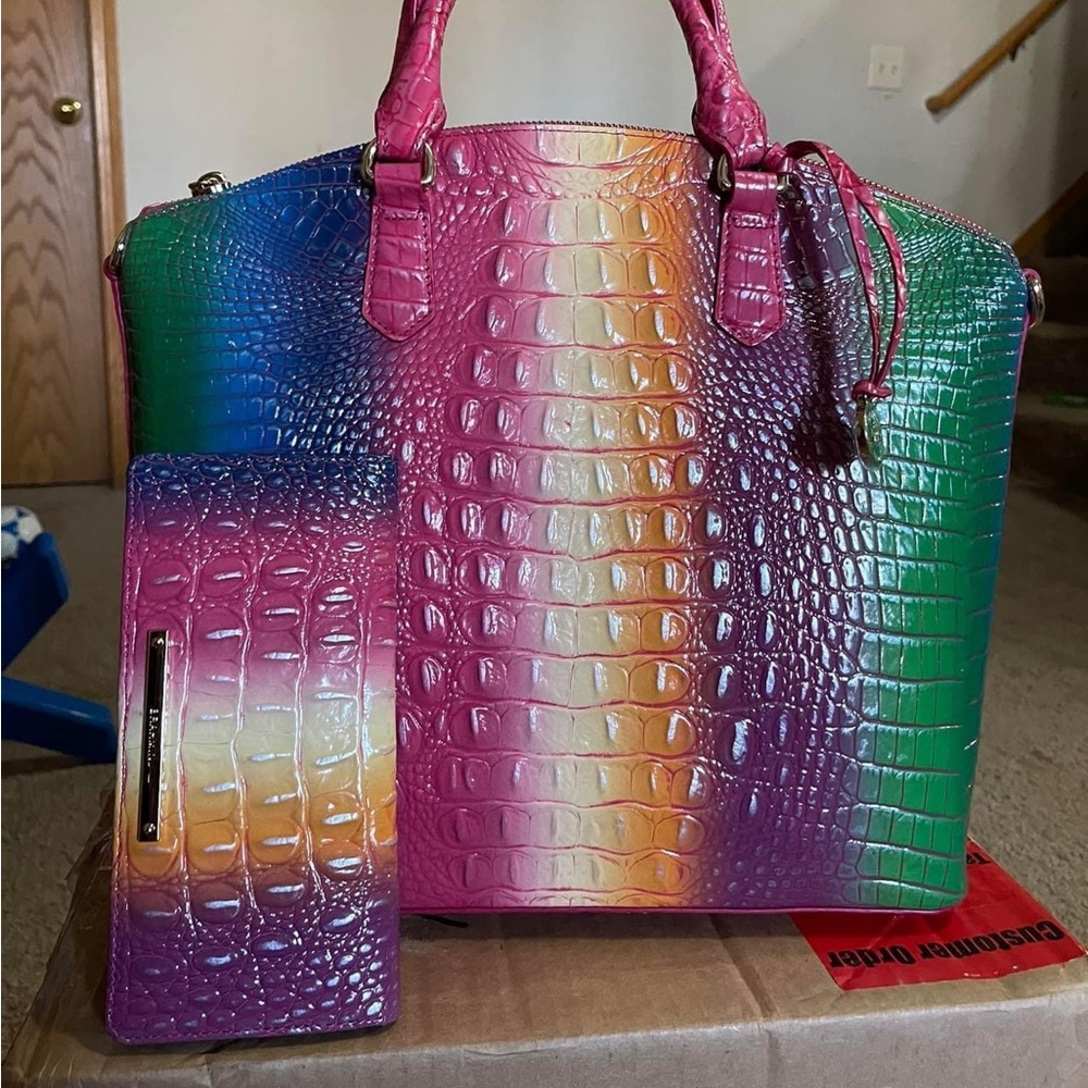 Brahmin Confection Duxbury and matching Ady wallet